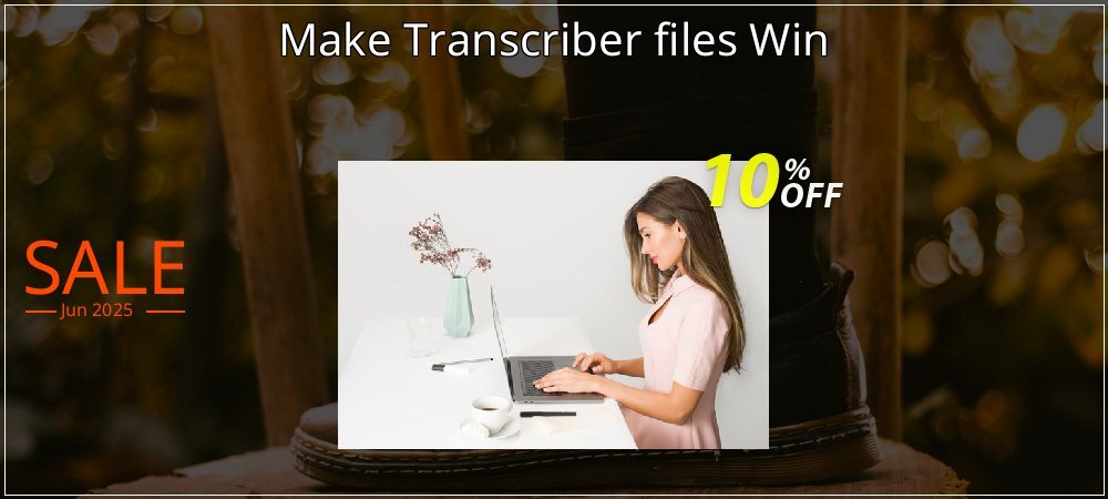 Make Transcriber files Win coupon on Easter Day discount