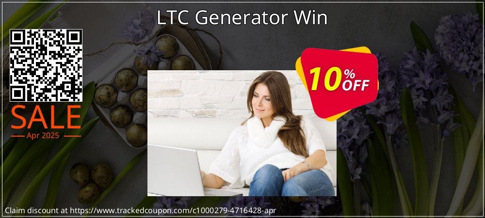 LTC Generator Win coupon on Easter Day promotions