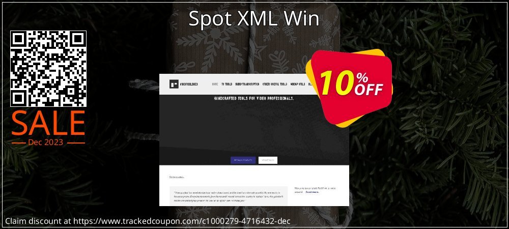 Spot XML Win coupon on April Fools' Day discount
