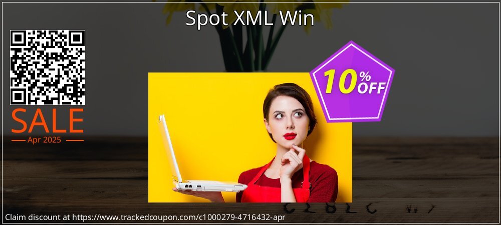 Spot XML Win coupon on National French Fry Day super sale