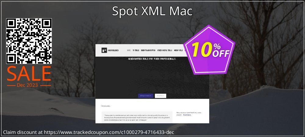 Spot XML Mac coupon on Easter Day offering discount