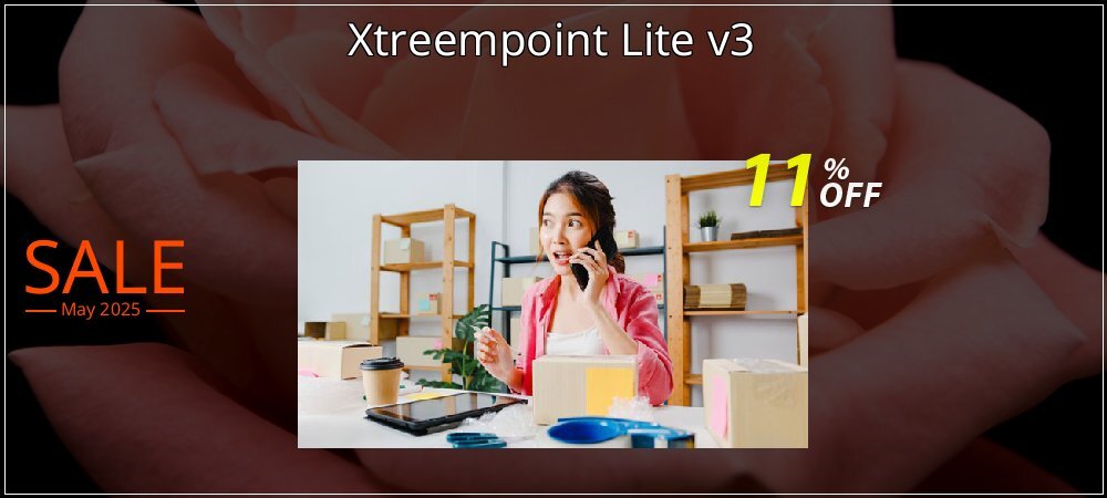 Xtreempoint Lite v3 coupon on World Party Day offering sales