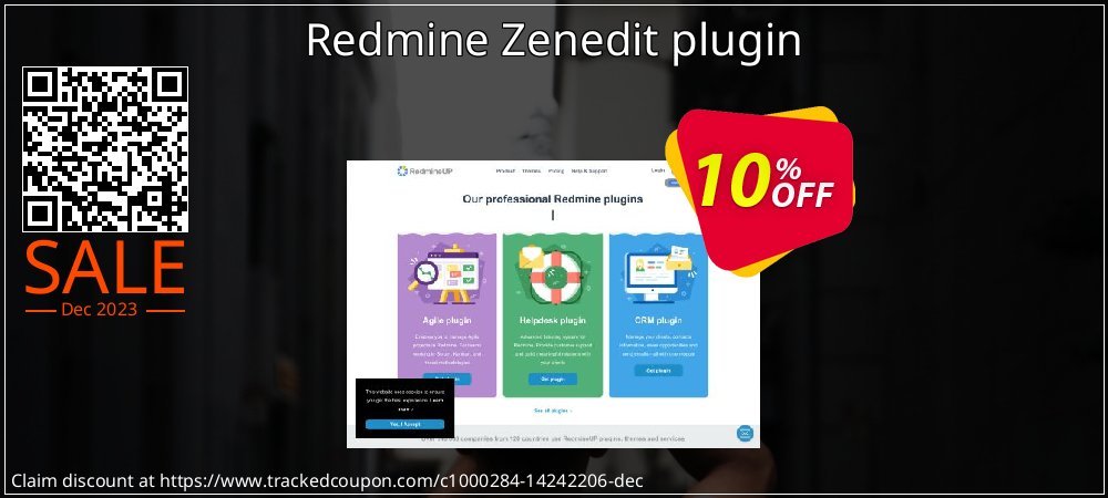 Redmine Zenedit plugin coupon on World Party Day offer