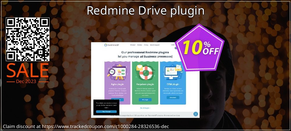 Redmine Drive plugin coupon on World Party Day discounts