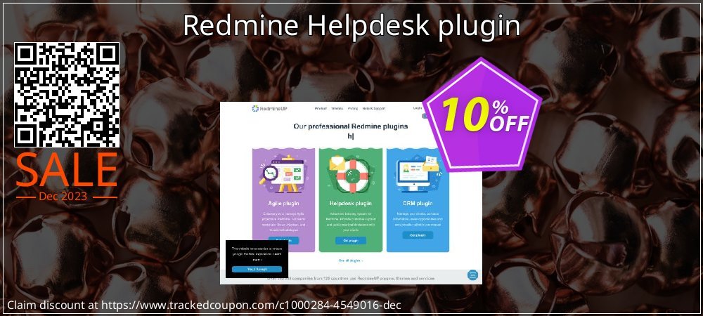 Redmine Helpdesk plugin coupon on World Party Day deals