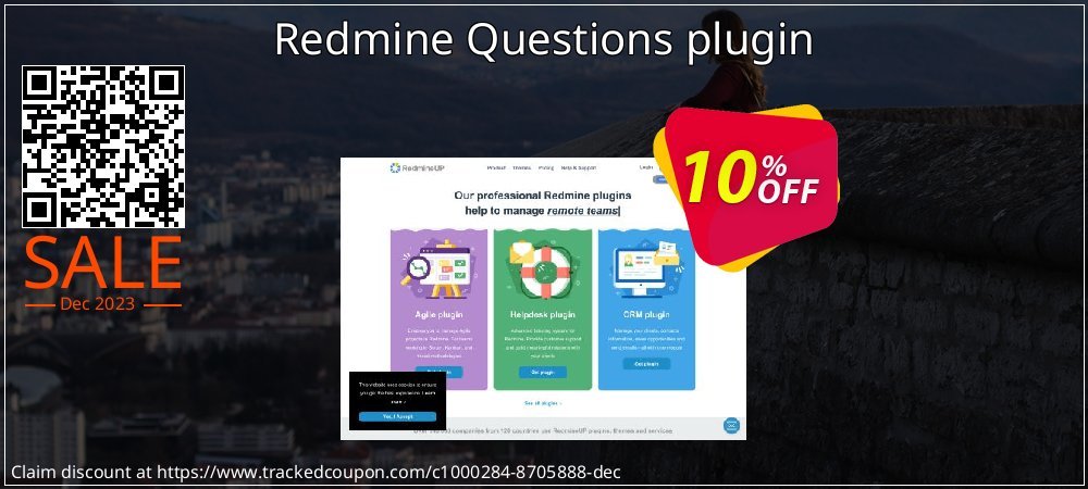 Redmine Questions plugin coupon on Easter Day discounts