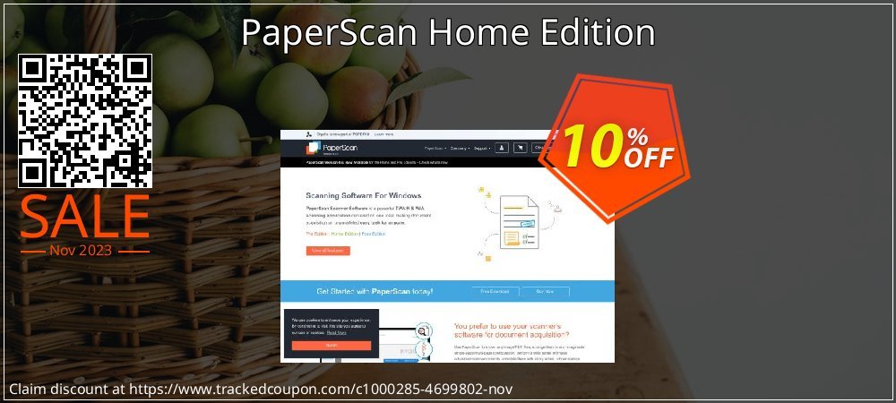 PaperScan Home Edition coupon on April Fools' Day offer