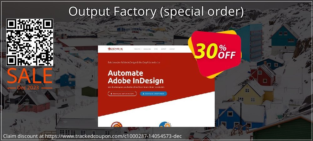 Output Factory - special order  coupon on Easter Day offering discount