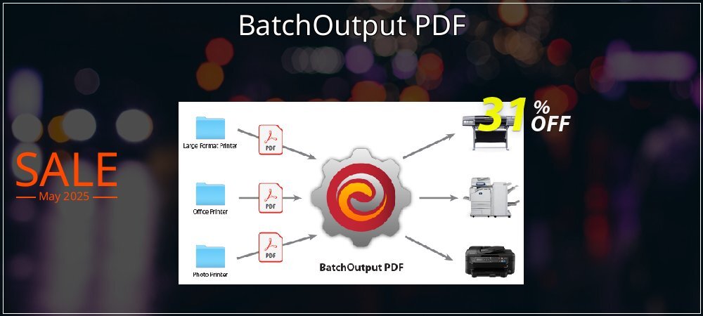 BatchOutput PDF coupon on National Loyalty Day offer