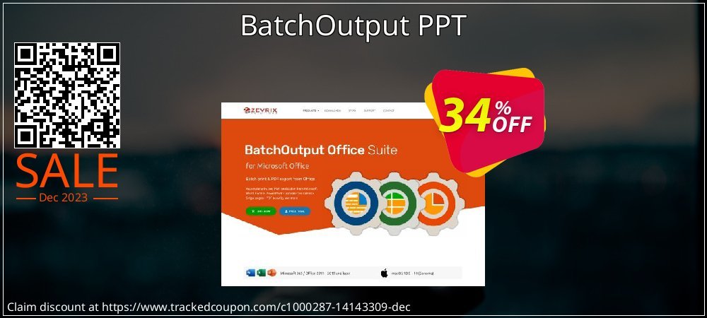 BatchOutput PPT coupon on Tell a Lie Day sales