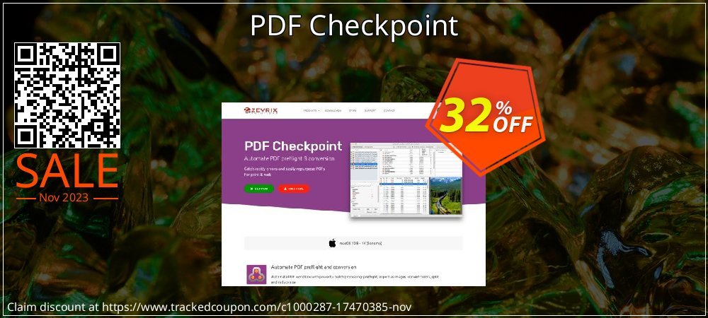 PDF Checkpoint coupon on Mother Day offer