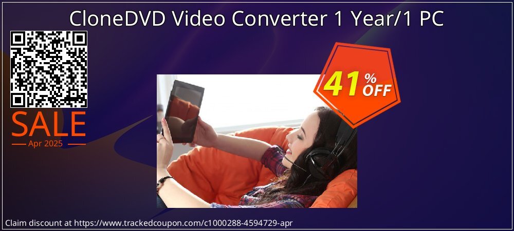 CloneDVD Video Converter 1 Year/1 PC coupon on World Password Day promotions