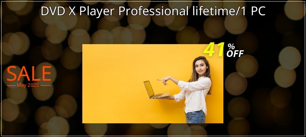 DVD X Player Professional lifetime/1 PC coupon on World Password Day sales