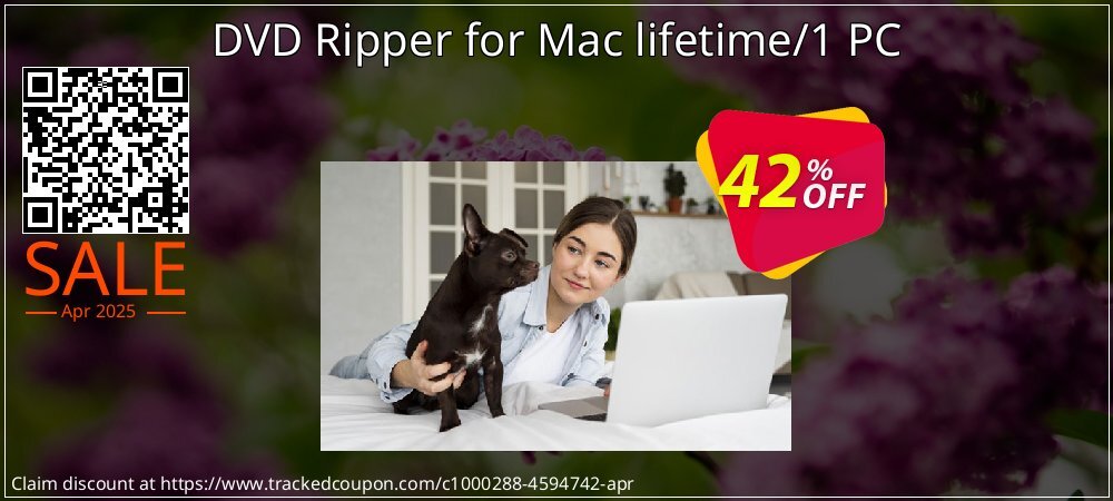 DVD Ripper for Mac lifetime/1 PC coupon on April Fools' Day offer