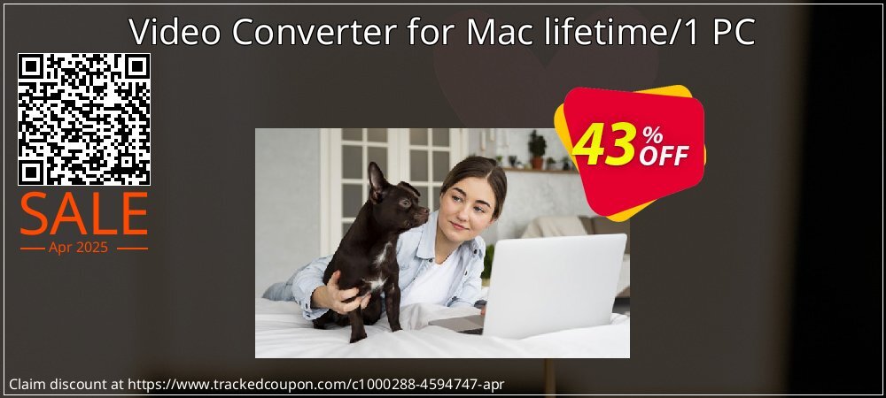 Video Converter for Mac lifetime/1 PC coupon on Working Day promotions