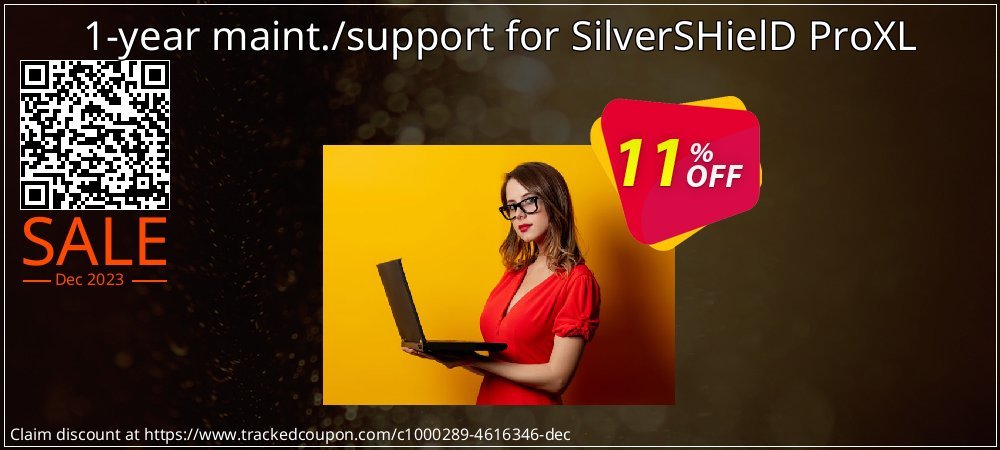1-year maint./support for SilverSHielD ProXL coupon on Women Day super sale