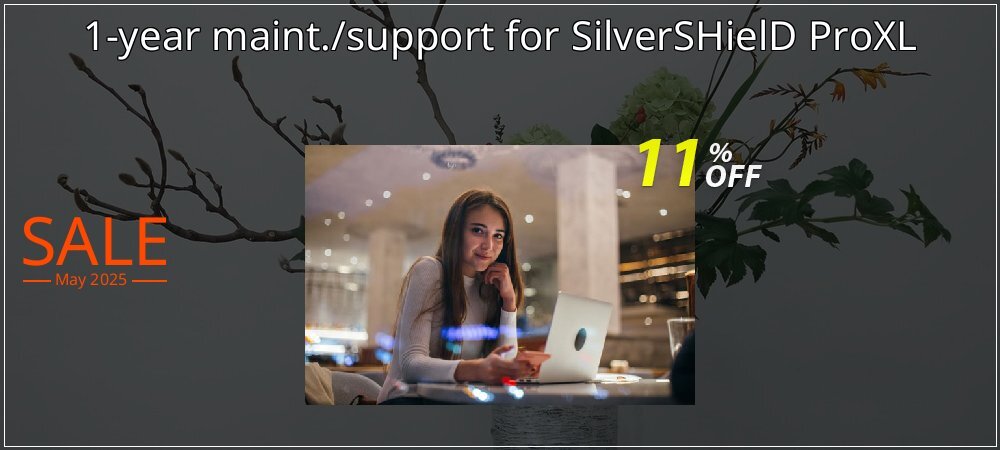 1-year maint./support for SilverSHielD ProXL coupon on World Whisky Day promotions