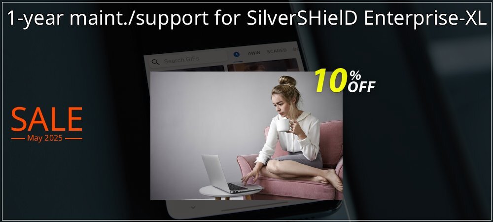 1-year maint./support for SilverSHielD Enterprise-XL coupon on April Fools Day deals