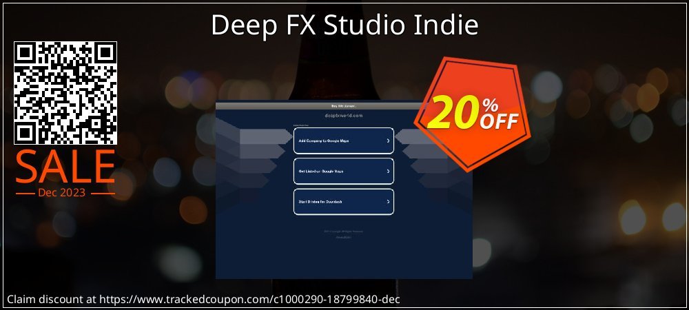 Deep FX Studio Indie coupon on National Walking Day super sale