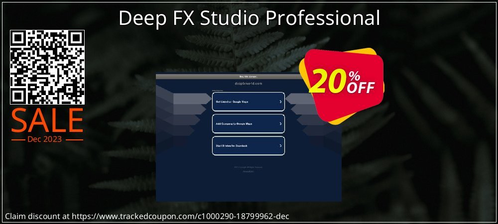 Deep FX Studio Professional coupon on April Fools' Day offer