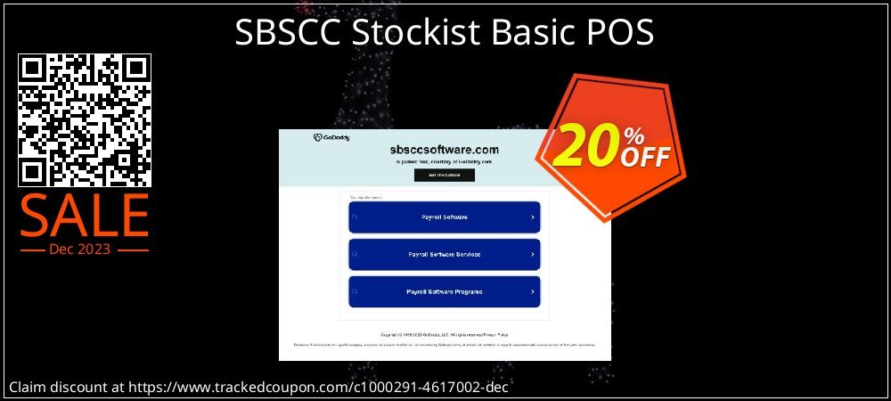 SBSCC Stockist Basic POS coupon on Working Day sales