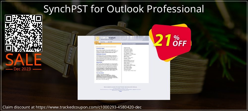 SynchPST for Outlook Professional coupon on National Walking Day offering discount
