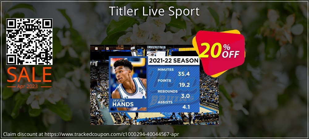 Titler Live Sport coupon on April Fools' Day discount