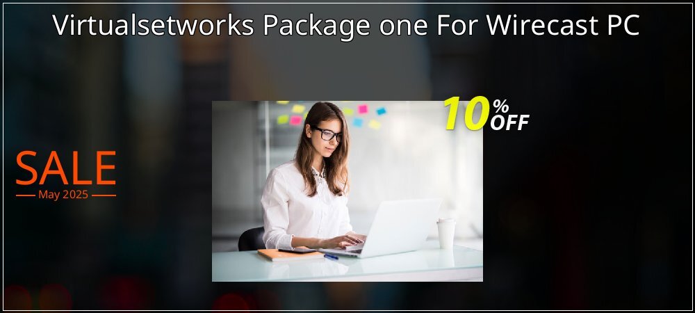 Virtualsetworks Package one For Wirecast PC coupon on National Walking Day offering sales