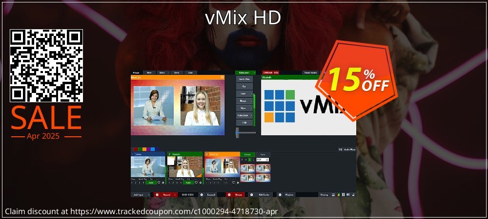 vMix HD coupon on Mother's Day offering discount