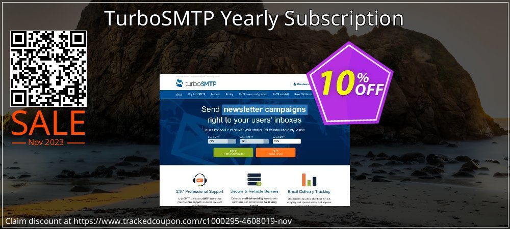 TurboSMTP Yearly Subscription coupon on Tell a Lie Day offer