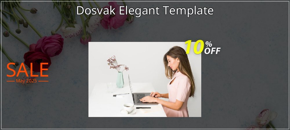 Dosvak Elegant Template coupon on National Pizza Party Day offering discount