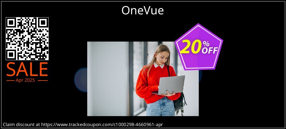 OneVue coupon on World Party Day sales