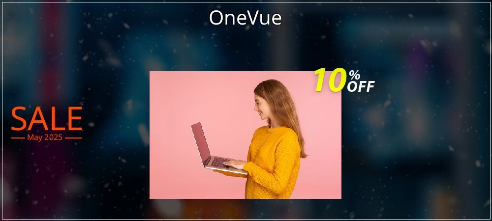 OneVue coupon on Constitution Memorial Day super sale
