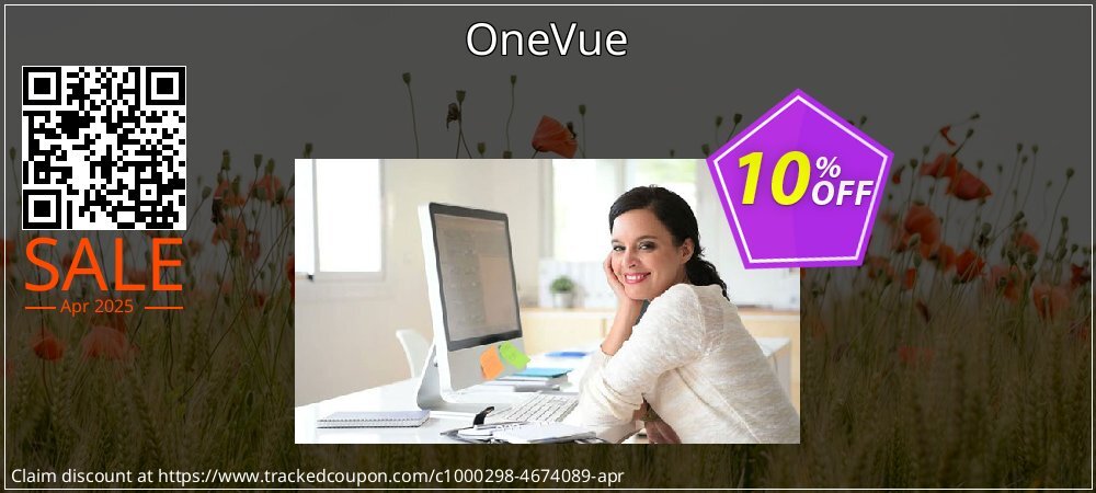 OneVue coupon on Tell a Lie Day super sale