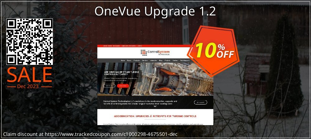 OneVue Upgrade 1.2 coupon on Palm Sunday offering discount