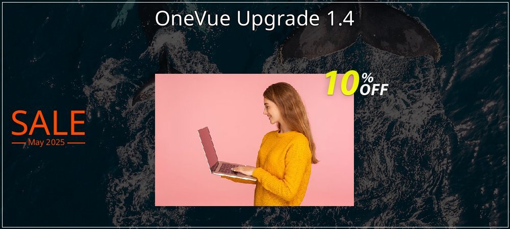 OneVue Upgrade 1.4 coupon on Easter Day discounts