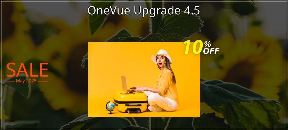 OneVue Upgrade 4.5 coupon on National Walking Day offering sales