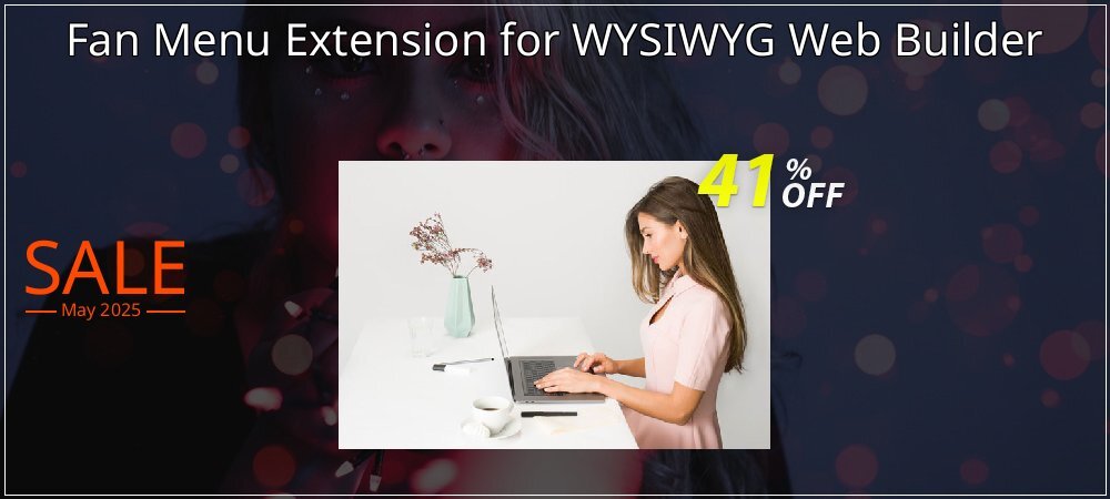 Fan Menu Extension for WYSIWYG Web Builder coupon on National Smile Day promotions