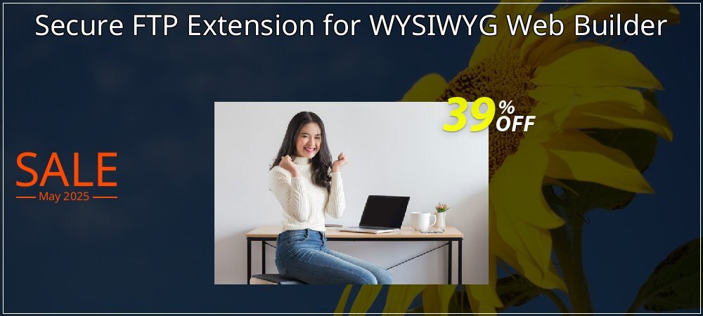 Secure FTP Extension for WYSIWYG Web Builder coupon on National Pizza Party Day offering sales