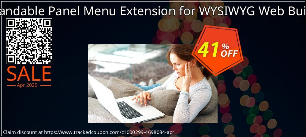 Expandable Panel Menu Extension for WYSIWYG Web Builder coupon on World Password Day sales