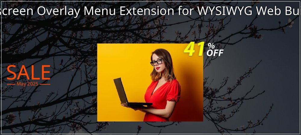 Fullscreen Overlay Menu Extension for WYSIWYG Web Builder coupon on Mother's Day deals