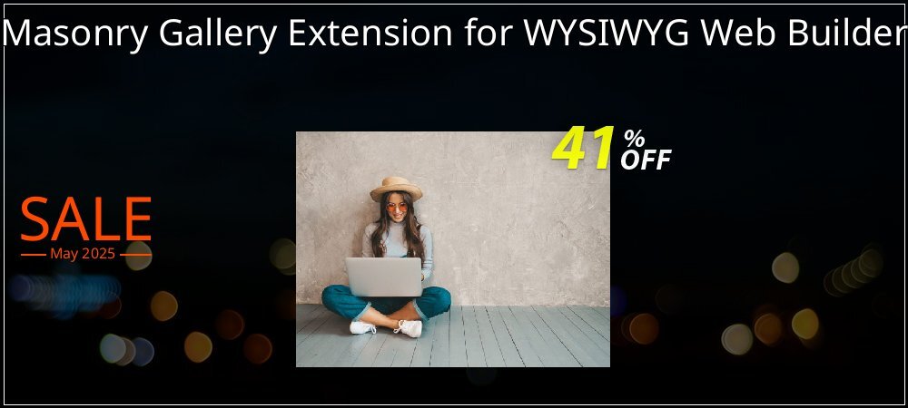 Masonry Gallery Extension for WYSIWYG Web Builder coupon on April Fools' Day discount