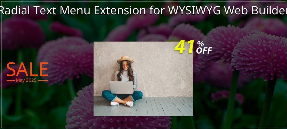 Radial Text Menu Extension for WYSIWYG Web Builder coupon on World Party Day discounts