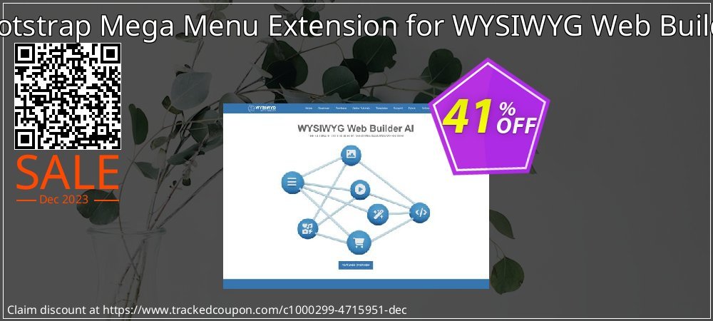 Bootstrap Mega Menu Extension for WYSIWYG Web Builder coupon on National Loyalty Day offer