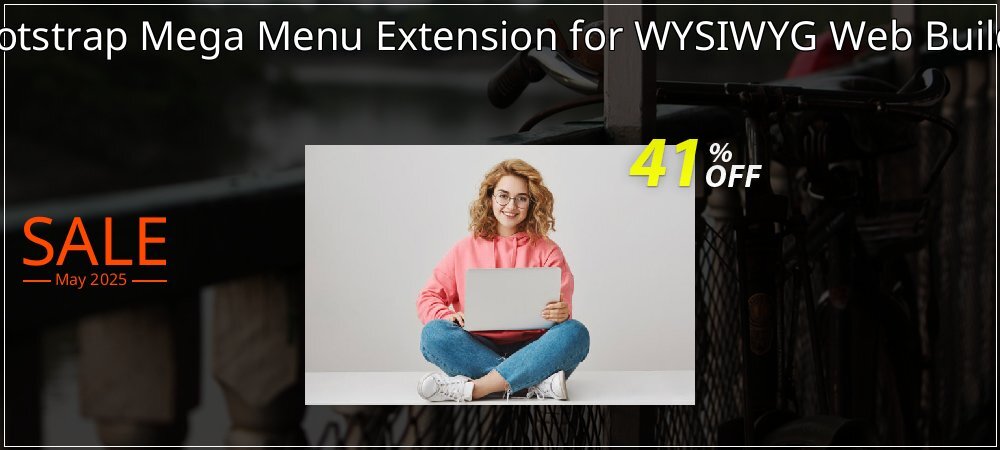 Bootstrap Mega Menu Extension for WYSIWYG Web Builder coupon on National Loyalty Day offer