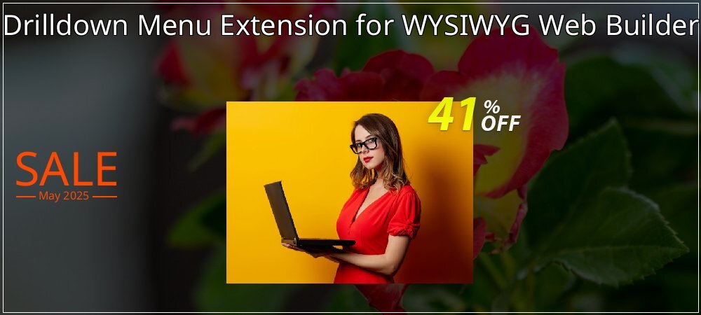 Drilldown Menu Extension for WYSIWYG Web Builder coupon on National Smile Day discount