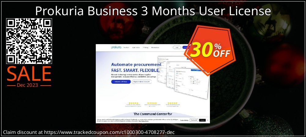 Prokuria Business 3 Months User License coupon on Working Day super sale