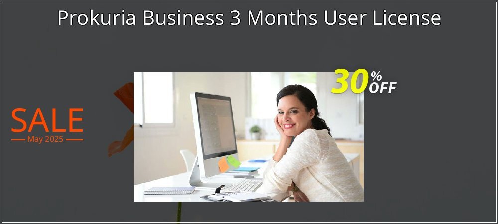 Prokuria Business 3 Months User License coupon on April Fools' Day offering sales