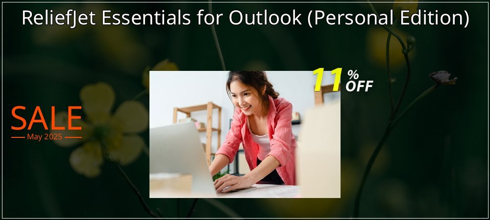 ReliefJet Essentials for Outlook - Personal Edition  coupon on World Party Day offer