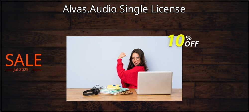 Alvas.Audio Single License coupon on National Walking Day offer